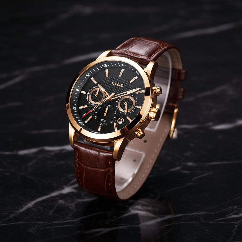 Men's Sport Quartz Watch – Modern Performance Timepiece