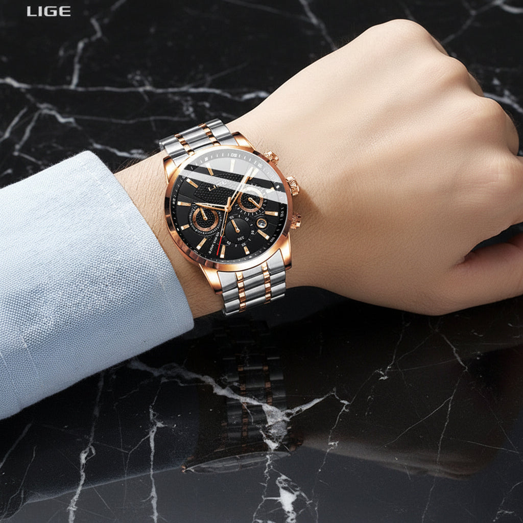 Men's Sport Quartz Watch – Modern Performance Timepiece