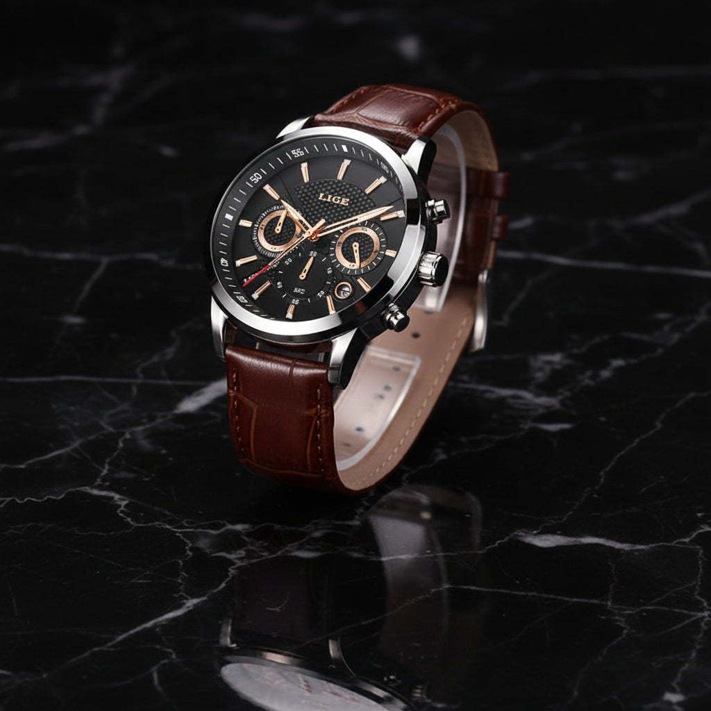 Men's Sport Quartz Watch – Modern Performance Timepiece