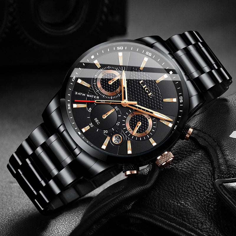 Men's Sport Quartz Watch – Modern Performance Timepiece