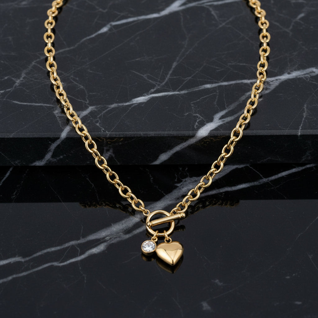 1Meteor Wish Luxury Fashion Diamond Pendant Necklace Set With Mosan Diamond Silver Ornaments Prohibit TikTok sales
