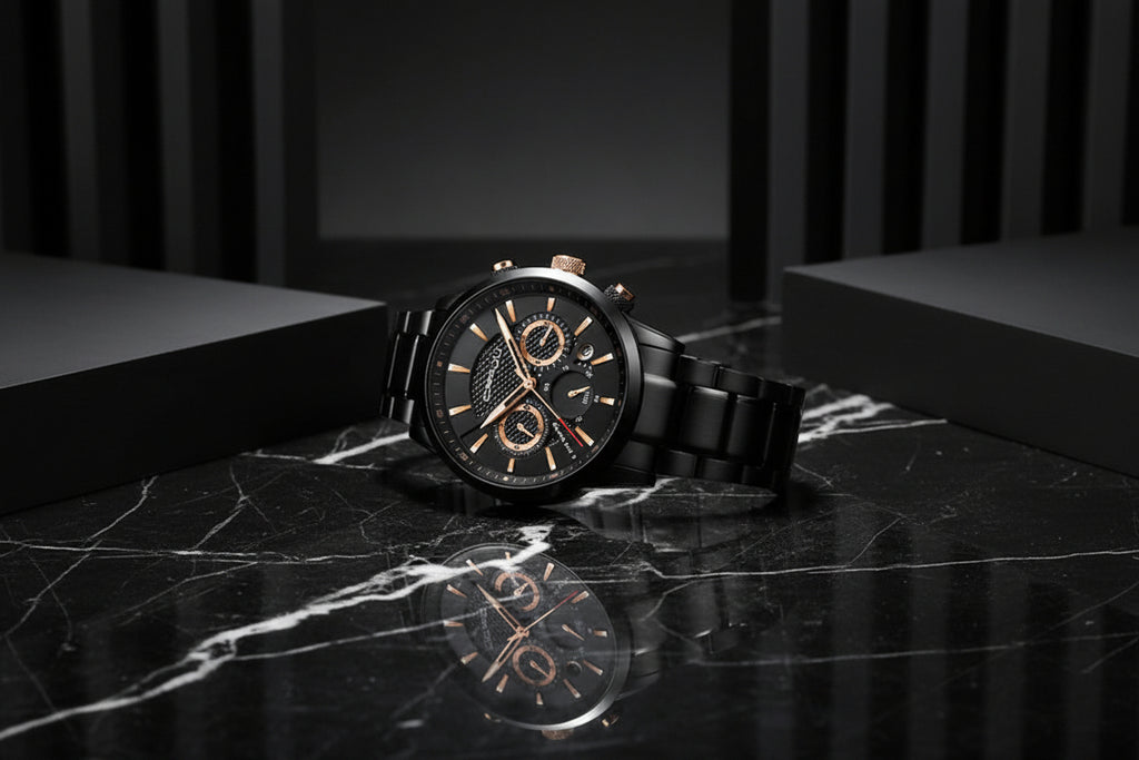 CRRJU Men Watch 30m Waterproof Mens Watches Top Brand Luxury Steel Watch Chronograph Male Clock Saat relojes hombre eprolo
