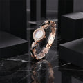 New Cross border Fashion Versatile Women's Love Watch Band with Diamond Quartz Watch Set eprolo
