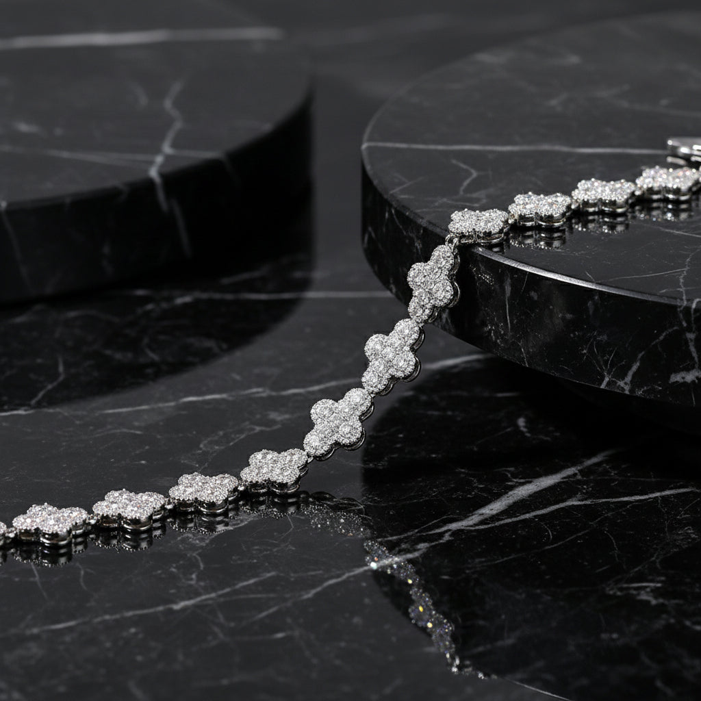 diamond necklace cross moissanite chain
