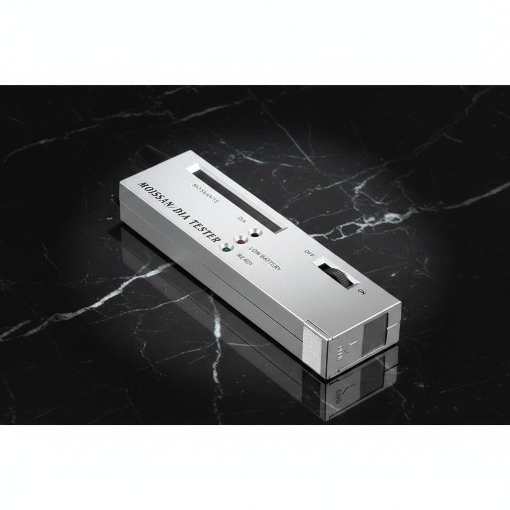 NNEIDS Silver Portable Moissanite / Diamond Tester - 9V Battery