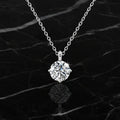 VVS1 D Moissanite Diamond Pendant Necklace for Women SORI STYLE