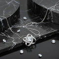 Sterling Silver Pendant Necklace for Women Moissanite Jewelry Hadi Craft - Dsers