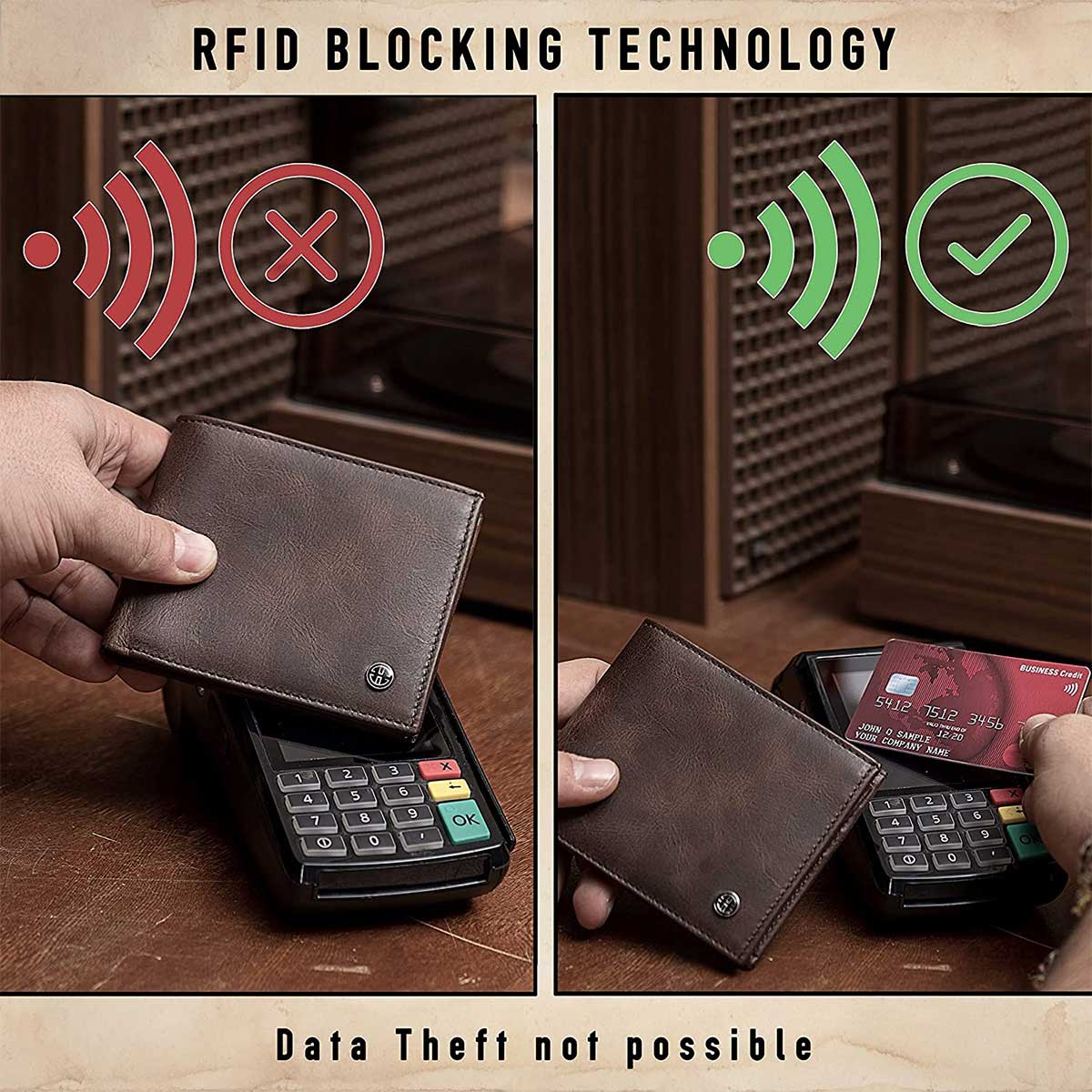 Treviso Bifold Wallet with Coin Pocket