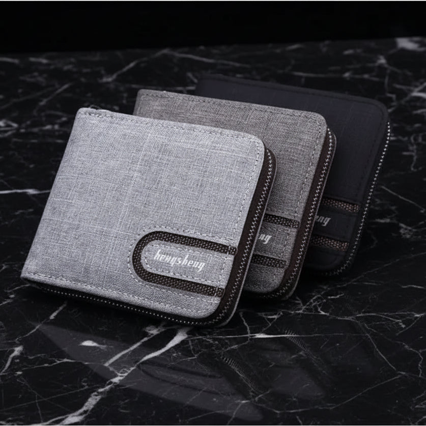 Simple PU Leather Business Men Wallet Fashion Lightweight Card Holder For Men Quality Luxurious Wallet